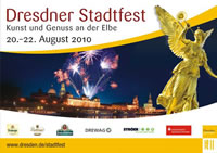 Schaudrucken mit der gro&szlig;en Presse von und mit Markus Retzlaff zum Dresdner Stadtfest